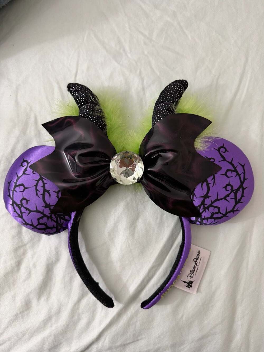 Disney Parks Maleficent Spell Bound Minnie Ears Headband